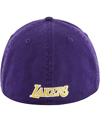 Men's '47 Brand Purple Los Angeles Lakers Classic Franchise Fitted Hat