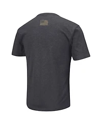 Men's Colosseum Heather Black Distressed Syracuse Orange Big and Tall Oht Military-Inspired Appreciation Playbook T-shirt