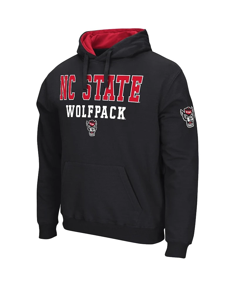 Men's Colosseum Nc State Wolfpack Sunrise Pullover Hoodie