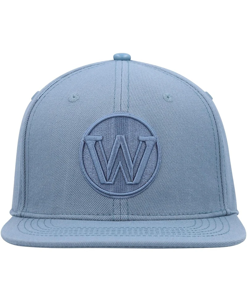 Men's Pro Standard Blue Golden State Warriors Tonal Snapback Hat