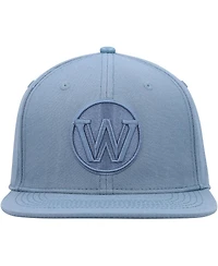 Men's Pro Standard Blue Golden State Warriors Tonal Snapback Hat