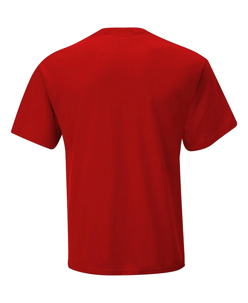 Men's Checkered Flag Sports Red Donnie Allison Nascar Hall of Fame T-shirt