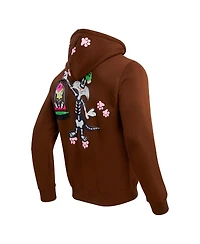 Men's and Women's Freeze Max Brown Looney Tunes Sylvester Full-Zip Hoodie