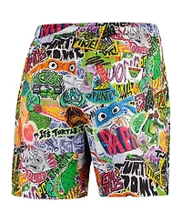 Men's Freeze Max Blue Teenage Mutant Ninja Turtles Team Turtles Woven Shorts