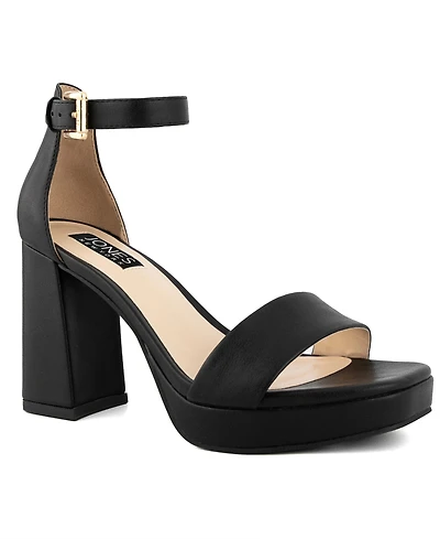 Jones New York Women's Toren Block Heel Platform Sandals