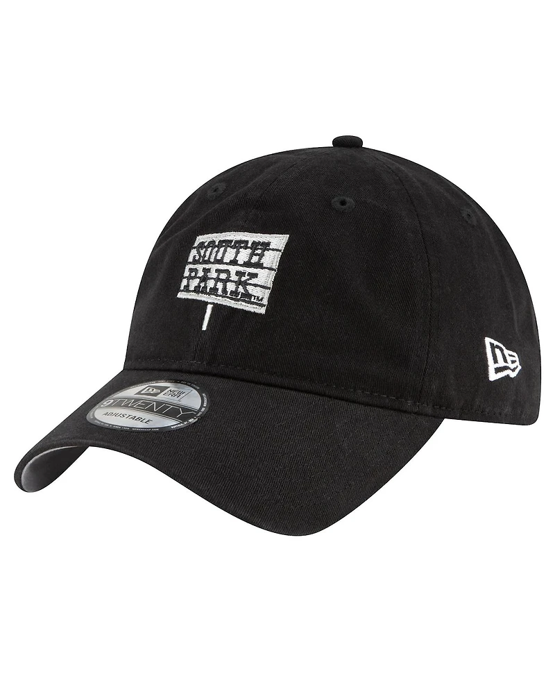 Men's New Era Black South Park 9TWENTY Adjustable Hat