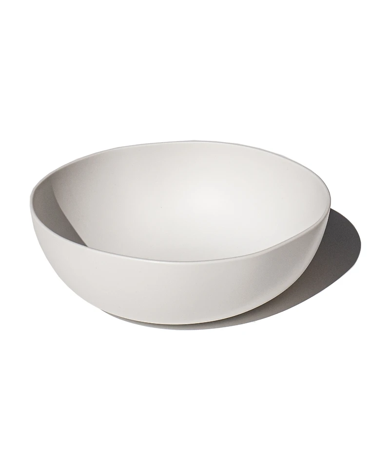 Abode Homewares Natureone Craft 7.1" Coupe Bowls Soft Matte Finish 37 oz, Set of 6, Service for 6