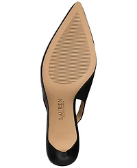 Lauren Ralph Women's Lolah Pointed-Toe Slingback Pumps