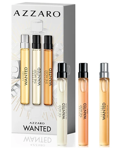 Azzaro Men's 3-Pc. The Most Wanted Cologne Discovery Set