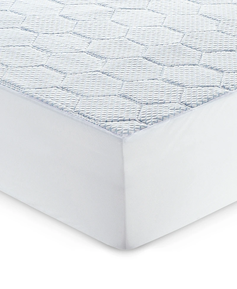 Vibe Cooling Quilted Memory Foam Mattress Pad