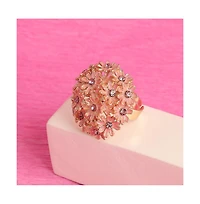 Sohi Women's Daisies Cocktail Ring