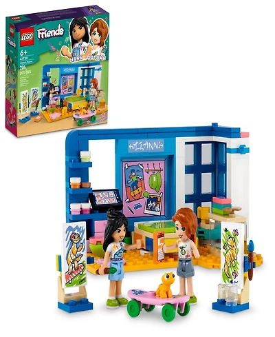 Lego Friends Liann's Room 41739 Toy Building Set with Liann, Autumn and Gecko Figures