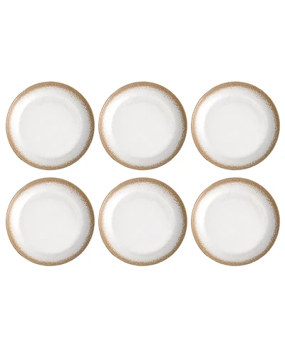 Abode Homewares Carmel Reactive Dinner Plates Merge, Set of 6