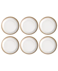 Abode Homewares Carmel Reactive Dinner Plates Merge, Set of 6