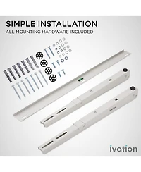 Ivation Outdoor Split Air Conditioner Bracket, Universal Ac Support Bracket