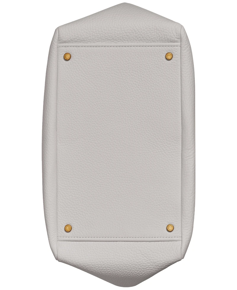 Donna Karan New York Amagansett Soft-Rolled Leather Shoulder with Sculpted Magnet Closure