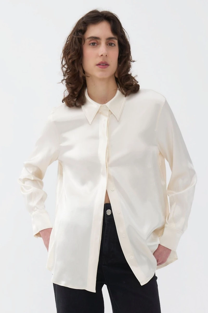 Nocturne Women's Draped Shirt