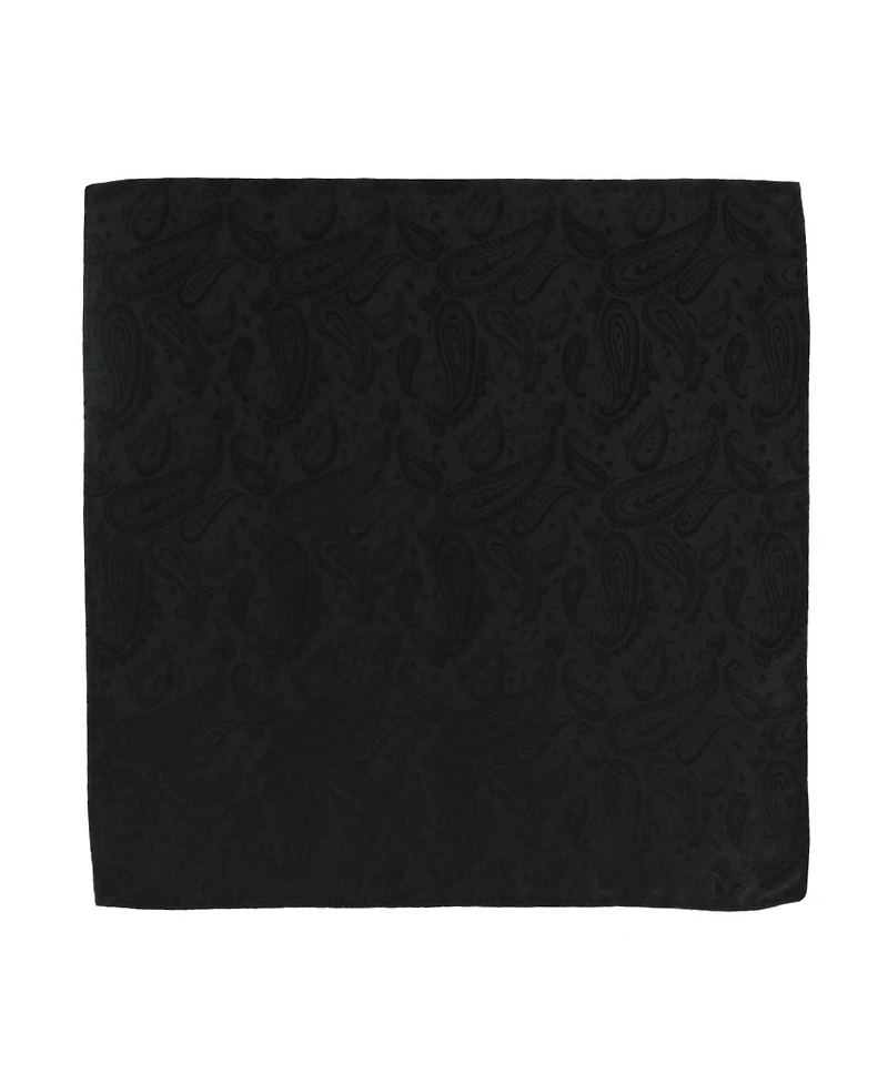 Trafalgar Ban bury Tone on Paisley 12 Inch Silk Pocket Square