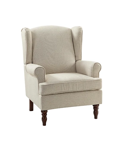 Escanor Traditional Armchair with Pattern Design for Living Room