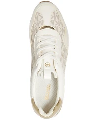 Michael Michael Kors Women's Raina Lace-Up Trainer Running Sneakers
