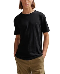 Boss by Hugo Men's Slub-Cotton Logo Detail T-Shirt