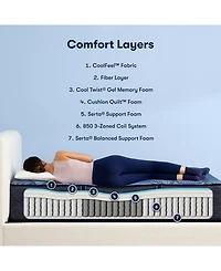 Serta Perfect Sleeper Euphoric Nights 14" Firm Hybrid Mattress