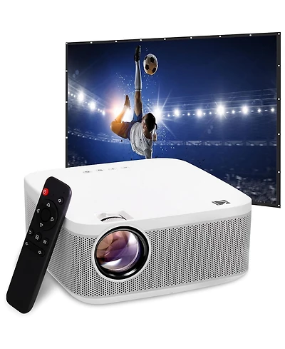 Kodak Flik X10 Full Hd Projector Kit with 100" Projection Screen