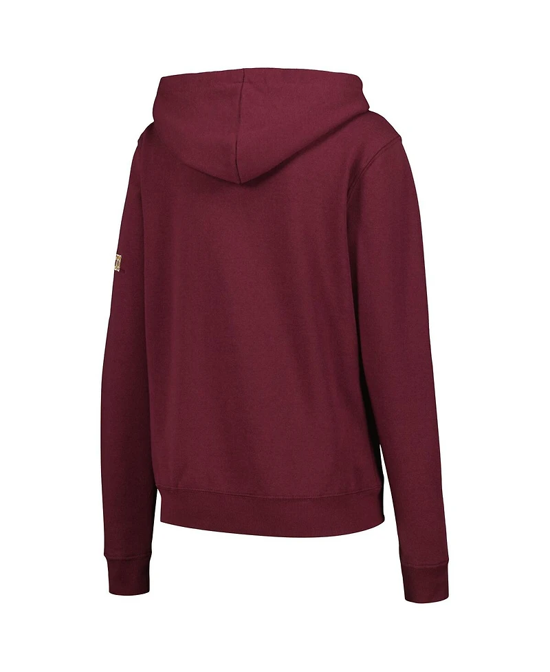 Women's Stadium Athletic Maroon Minnesota Golden Gophers Big Logo Pullover Hoodie