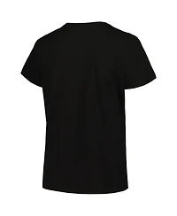 Women's Fanatics Black Cincinnati Bengals Plus Arch Over Logo T-shirt