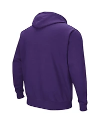 Colosseum Men's Lsu Tigers Double Arch Pullover Hoodie
