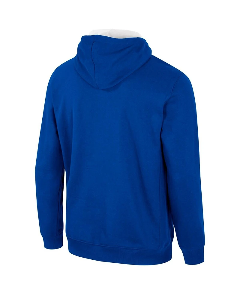 Men's Colosseum Royal Air Force Falcons Half-Zip Hoodie
