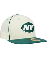 Men's New Era Green York Jets Soutache 59FIFTY Fitted Hat