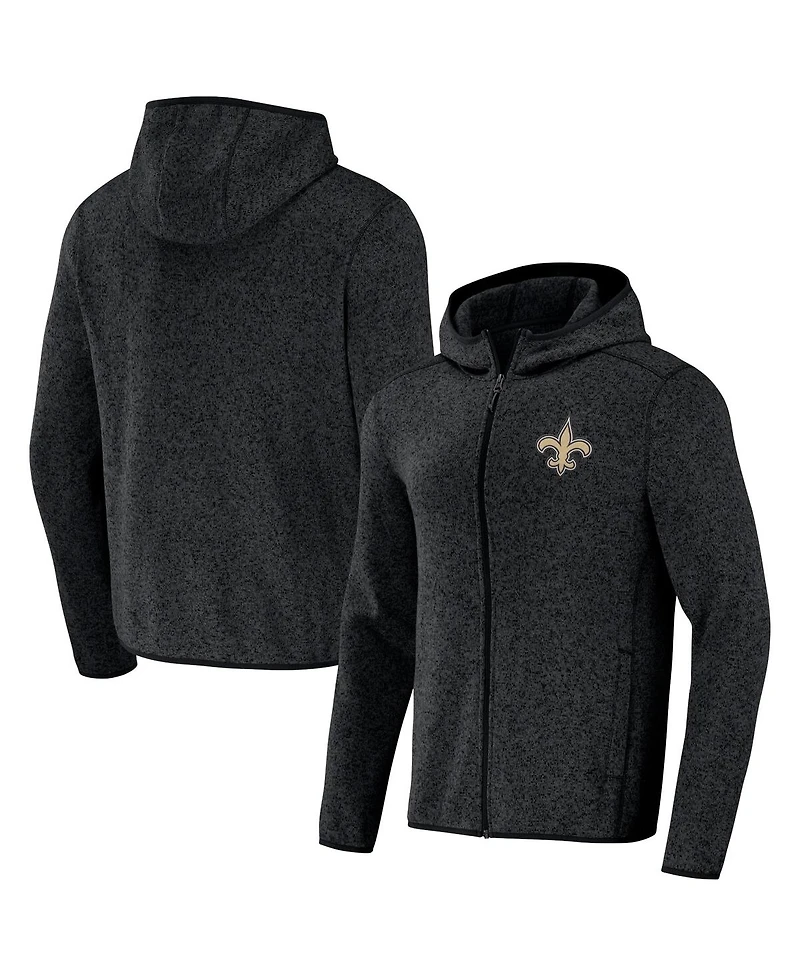 Men's Nfl x Darius Rucker Collection by Fanatics Black New Orleans Saints Fleece Pullover Hoodie