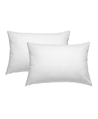 Breathable Baby Cotton Percale Toddler Pillow, 13" x 18" (2-Pack)