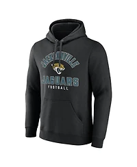 Men's Fanatics Black Jacksonville Jaguars Between the Pylons Pullover Hoodie