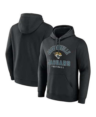 Men's Fanatics Black Jacksonville Jaguars Between the Pylons Pullover Hoodie