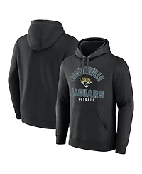 Men's Fanatics Black Jacksonville Jaguars Between the Pylons Pullover Hoodie
