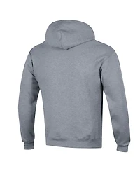 Men's Champion Heather Gray Texas A&M Aggies Arch Pill Pullover Hoodie