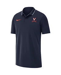 Men's Nike Navy Virginia Cavaliers 2023 Coaches Performance Polo Shirt