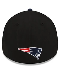 Men's New Era Black, Navy New England Patriots 2022 Nfl Draft 39THIRTY Flex Hat