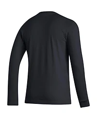 Men's adidas Black Cr Flamengo Dassler Long Sleeve T-shirt