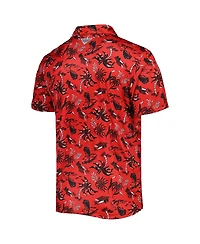 Men's Columbia Red Georgia Bulldogs Super Terminal Tackle Omni-Shade Polo Shirt