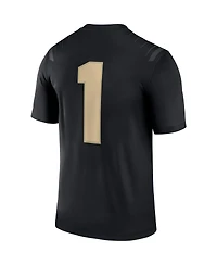 Men's Nike #1 Black Purdue Boilermakers Legend Jersey