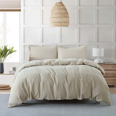 Pre Washed Linen Duvet Cover Set
