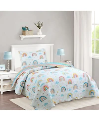 MarCielo Kids Girls Quilt Set Bedspread Coverlet Set A82