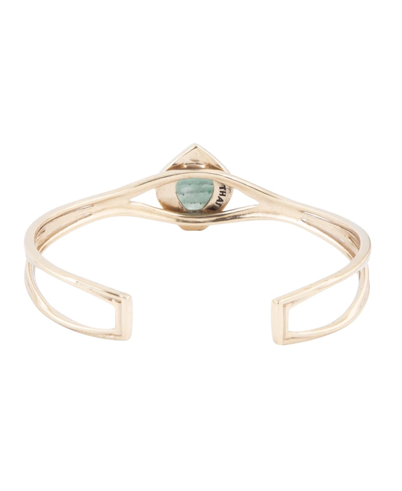 Barse Hush Genuine Aventurine Kite Cuff Bracelet
