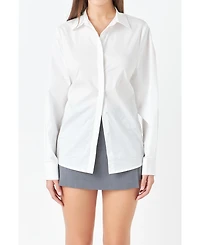 Women's Elastic Detailed Shirt