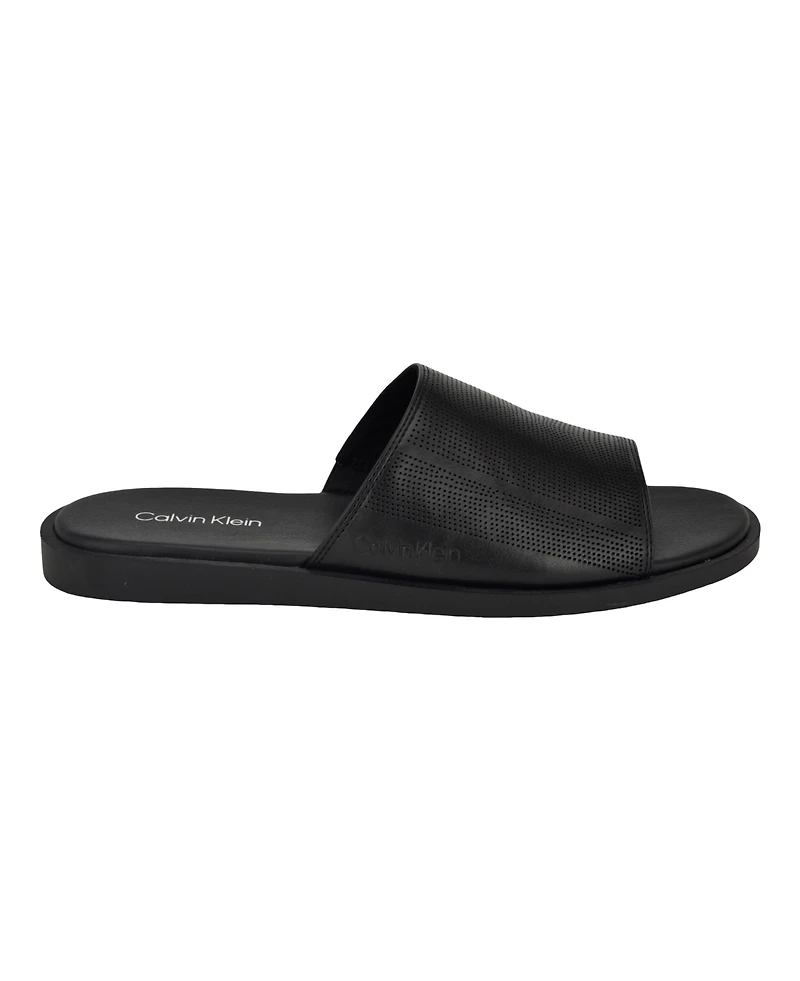 Calvin Klein Men's Espar Casual Slip-On Sandals