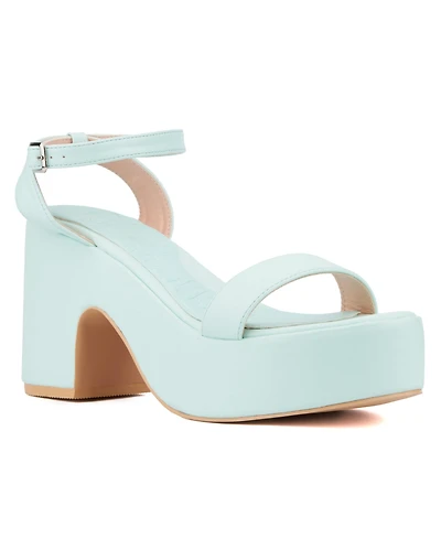Olivia Miller Women's Charmer Platform Heel Sandal