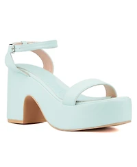 Olivia Miller Women's Charmer Platform Heel Sandal